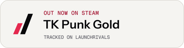Light launch badge for TK Punk Gold