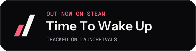 Dark launch badge for Time To Wake Up