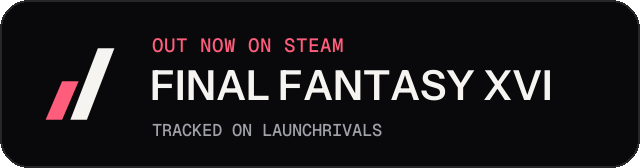 Dark launch badge for FINAL FANTASY XVI
