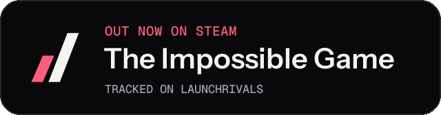 Dark launch badge for The Impossible Game