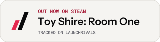 Light launch badge for Toy Shire: Room One