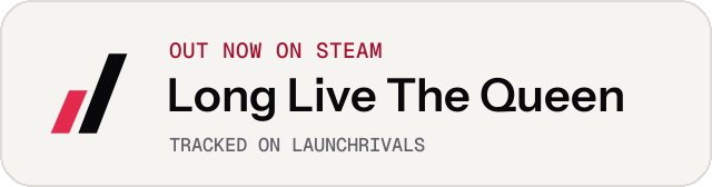 Light launch badge for Long Live The Queen