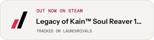 Light launch badge for Legacy of Kain™ Soul Reaver 1&2 Remastered