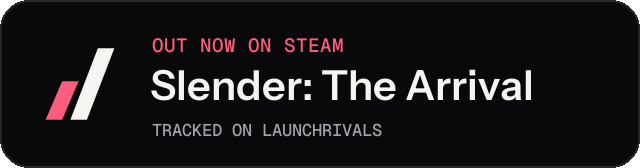 Dark launch badge for Slender: The Arrival