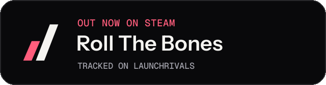 Dark launch badge for Roll The Bones