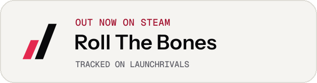 Light launch badge for Roll The Bones