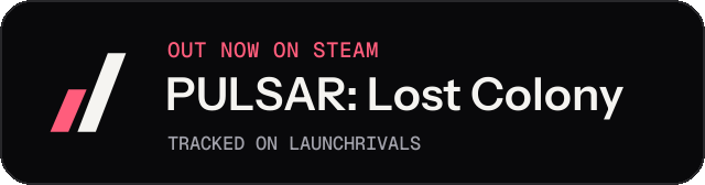 Dark launch badge for PULSAR: Lost Colony