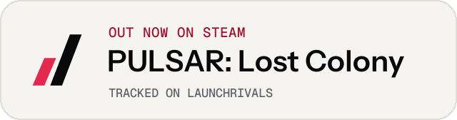 Light launch badge for PULSAR: Lost Colony