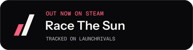 Dark launch badge for Race The Sun