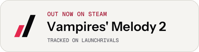 Light launch badge for Vampires' Melody 2