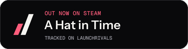 Dark launch badge for A Hat in Time