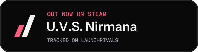 Dark launch badge for U.V.S. Nirmana