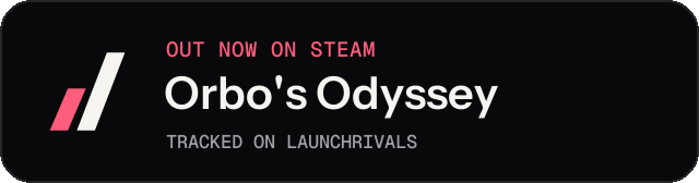 Dark launch badge for Orbo's Odyssey
