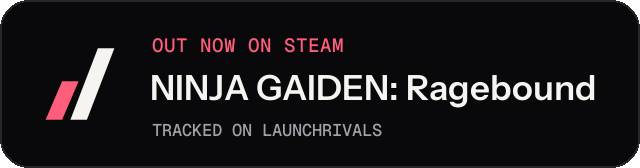 Dark launch badge for NINJA GAIDEN: Ragebound