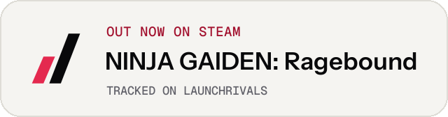 Light launch badge for NINJA GAIDEN: Ragebound