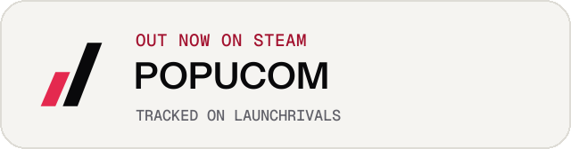 Light launch badge for POPUCOM