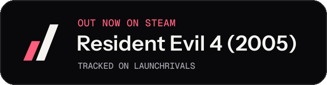 Dark launch badge for Resident Evil 4 (2005)