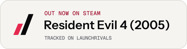 Light launch badge for Resident Evil 4 (2005)