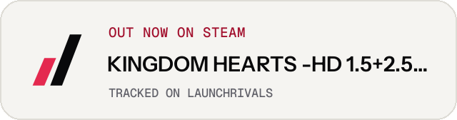 Light launch badge for KINGDOM HEARTS -HD 1.5+2.5 ReMIX-