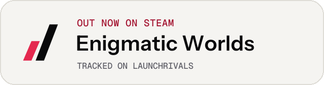 Light launch badge for Enigmatic Worlds