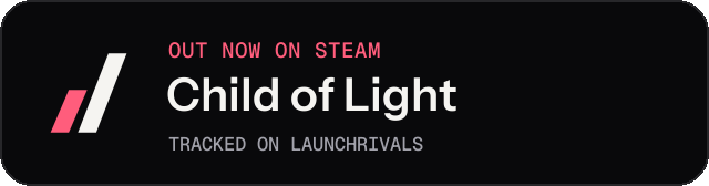 Dark launch badge for Child of Light