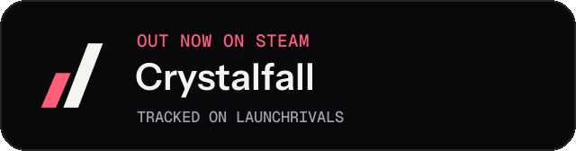 Dark launch badge for Crystalfall