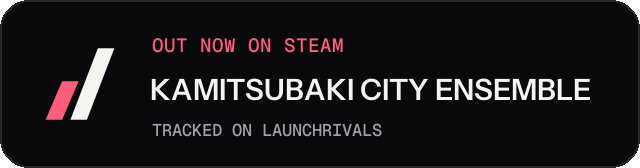Dark launch badge for KAMITSUBAKI CITY ENSEMBLE