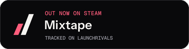 Dark launch badge for Mixtape