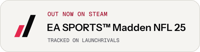 Light launch badge for EA SPORTS™ Madden NFL 25