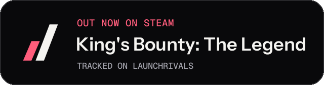 Dark launch badge for King's Bounty: The Legend