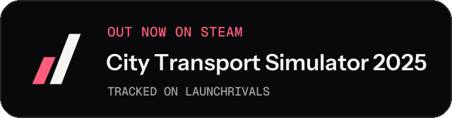 Dark launch badge for City Transport Simulator 2025