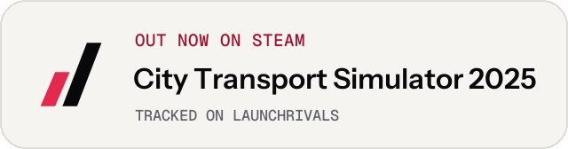 Light launch badge for City Transport Simulator 2025