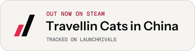 Light launch badge for Travellin Cats in China