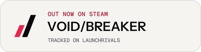 Light launch badge for VOID/BREAKER
