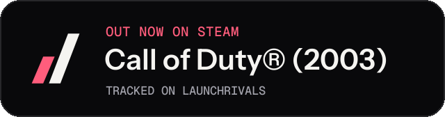 Dark launch badge for Call of Duty® (2003)