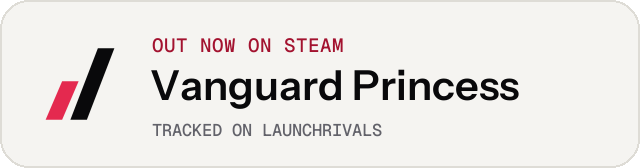 Light launch badge for Vanguard Princess