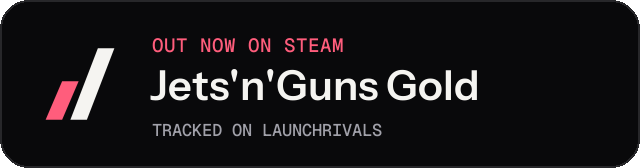 Dark launch badge for Jets'n'Guns Gold
