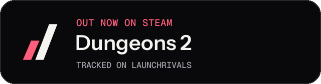 Dark launch badge for Dungeons 2