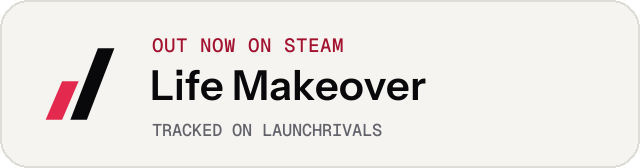 Light launch badge for Life Makeover