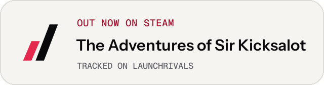 Light launch badge for The Adventures of Sir Kicksalot