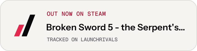 Light launch badge for Broken Sword 5 - the Serpent's Curse