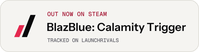 Light launch badge for BlazBlue: Calamity Trigger