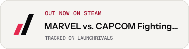 Light launch badge for MARVEL vs. CAPCOM Fighting Collection: Arcade Classics