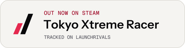Light launch badge for Tokyo Xtreme Racer