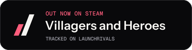Dark launch badge for Villagers and Heroes