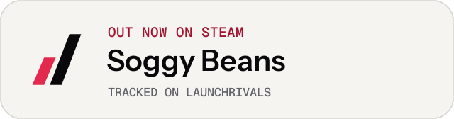 Light launch badge for Soggy Beans