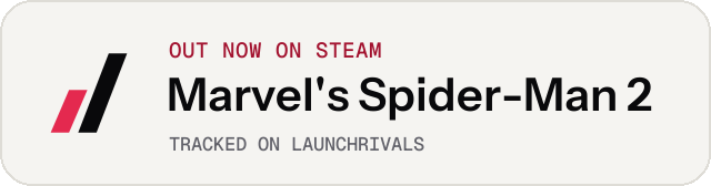 Light launch badge for Marvel's Spider-Man 2