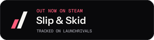 Dark launch badge for Slip & Skid
