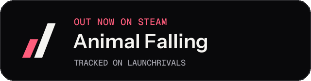 Dark launch badge for Animal Falling