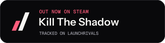 Dark launch badge for Kill The Shadow